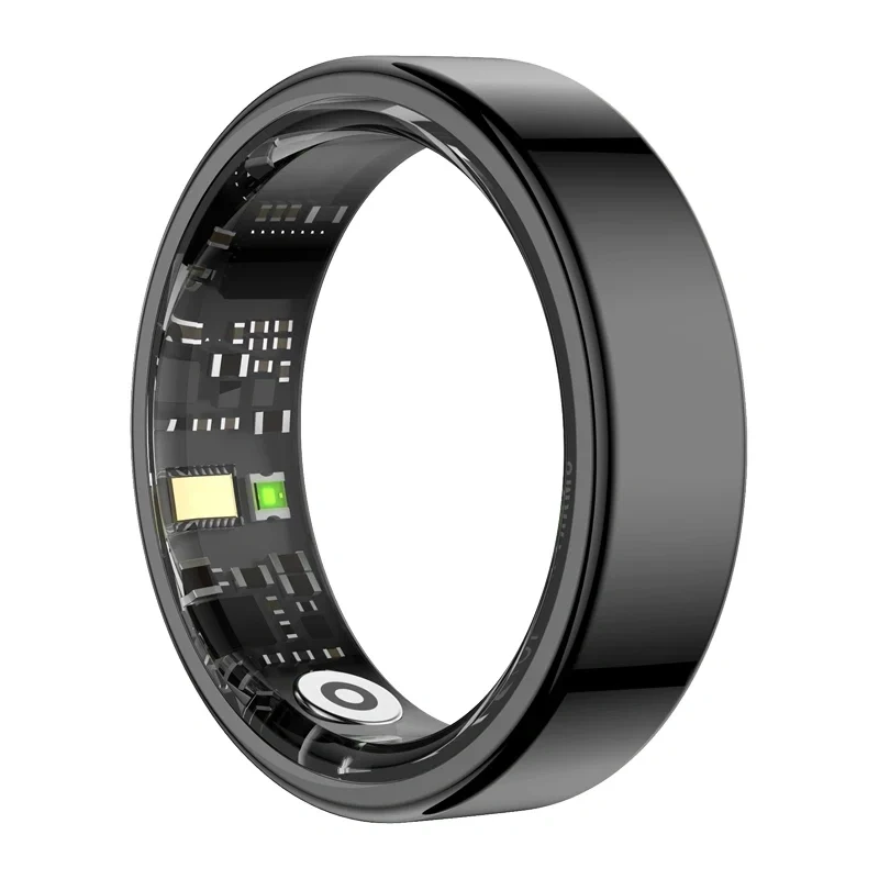COLMI RING 2 išmanusis žiedas, 11 dydis, juodas, Bluetooth 5.0, IP68, širdies ritmo, SpO2, miego ir aktyvumo stebėjimas