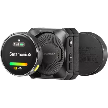 Saramonic BLINKME B2 2 asmenų belaidė mikrofonų sistema su jutikliniu ekranu, įrašymu įrenginyje ir įkrovimo dėklu