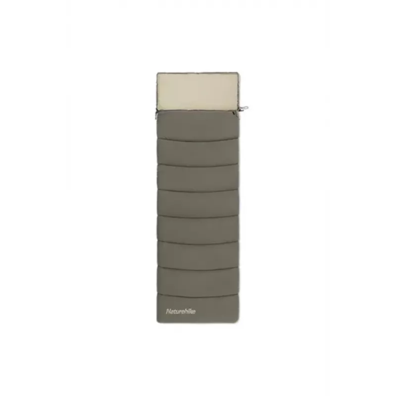 Naturehike LD250 Envelope pūkinis miegmaišis, armijos žalia