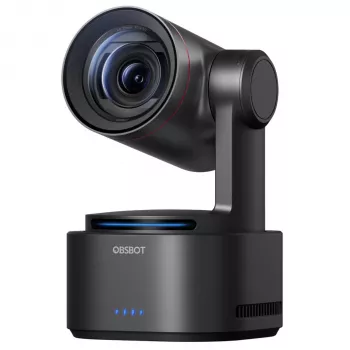 OBSBOT Tail 2 PowerUp Combo 4K AI sekimo PTZ konferencinė kamera su NDI|HX3, dvigubais mikrofonais, gestų valdymu