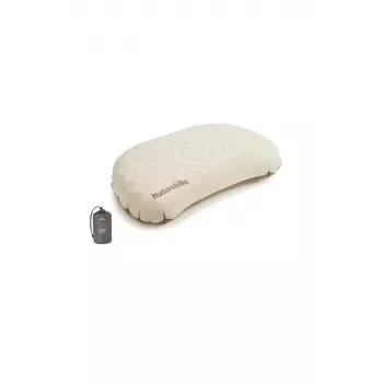 Naturehike 2-in-1 itin didelė kempinės pagalvė – šampano ruda (CNK2300DZ024)