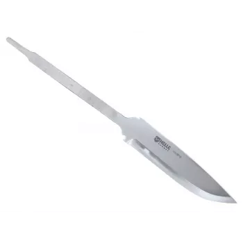 Helle #99 peilio geležtė – Sandvik 12C27 nerūdijantis plienas, Scandi galandimas, Drop Point – DIY peilių gamyba