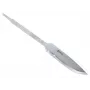 Helle #99 peilio geležtė – Sandvik 12C27 nerūdijantis plienas, Scandi galandimas, Drop Point – DIY peilių gamyba