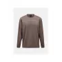 PEAK PERFORMANCE vyriškas M Trail Polartec Power Grid Crew vilnos megztinis, Deep Earth Brown, dydis M