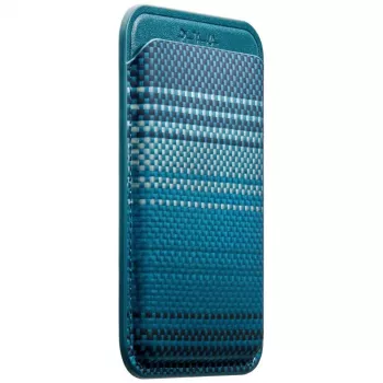 PITAKA Woven Wallet MagSafe kortelių dėklas, skirtas iPhone - Moonrise