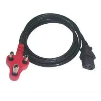 PWR Dedicated to Single Headed Kettle Cable 1.8m - Schuko į IEC C13 maitinimo laidas, juodas, 3x0,75mm², H05VV-F, 10A/250V