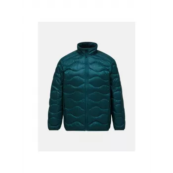 PEAK PERFORMANCE Vyriška Helium pūkinė striukė Forest Night Green, L dydis