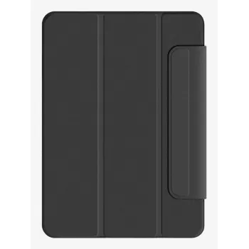 Pomologic BookCover dėklas, skirtas iPad Pro 11 (2024) M4 – juodas folio su stovu, miego / žadinimo funkcija, palaikymas Apple Pencil
