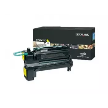 Lexmark C792X2YG didelės talpos geltona tonerių kasetė