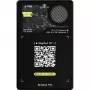 Rolling Square AirCard Pro Bluetooth sekiklis, skirtas Apple Find My - juoda