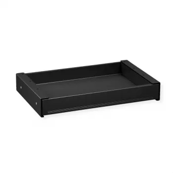 VALUE vidutinio dydžio po stalu montuojamas stalčius 420x470mm juodas
