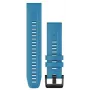 Garmin QuickFit 22 mm mėlynas silikoninis laikrodžio dirželis