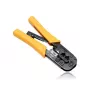 Fluke modulinis presavimo, nuėmimo ir pjovimo įrankis RJ45 RJ12 RJ11 RJ22 balso ir duomenų kabeliams