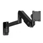 ROLINE Heavy-Duty LCD rankena sieninis laikiklis monitoriams iki 42 inch – 20 kg apkrova, sukamas, VESA 75x75 iki 200x200, juodas
