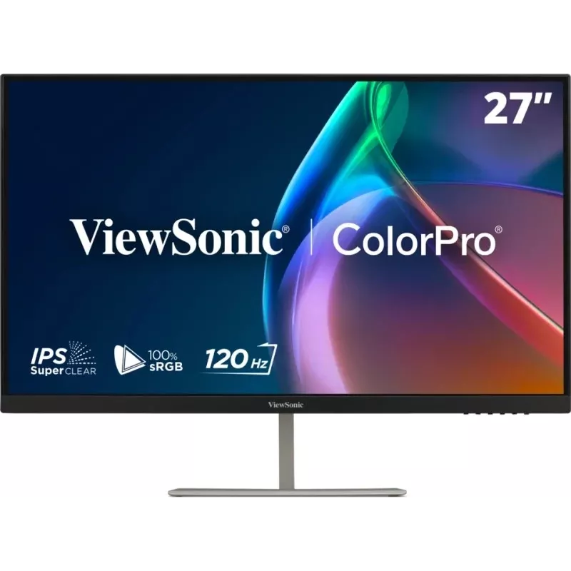 ViewSonic VP2766-2K 27 inch QHD IPS profesionalus monitorius su USB-C 65W, KVM, aparatūros kalibravimu