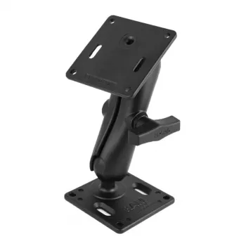 RAM MOUNTS RAM-102U-2461 Dviguba VESA 75x75mm plokštės adapteris 1,5 colio rutuliniams pagrindams