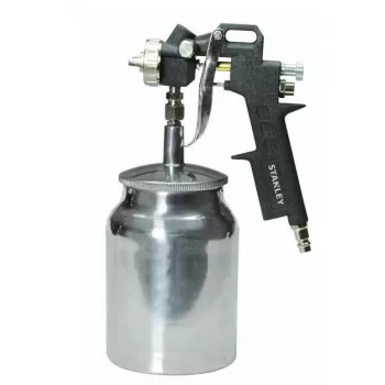 STANLEY 151093XSTN siurbiamojo padavimo dažų purškimo pistoletas su 1,4 mm antgaliu ir 1000 ml apatine talpa