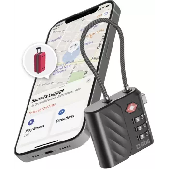 SBS bagažo spyna su FindMy (TEFINDLOCK)