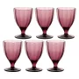 ROSE&TULIPANI 6 vnt. Amami stiklinių komplektas - violetinės, 300 ml