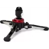 Manfrotto MVMXPROBASE skysčio monopodo pagrindas su FLUIDTECH 3D judesiu, skirtas XPRO monopodo stovams, juodos spalvos