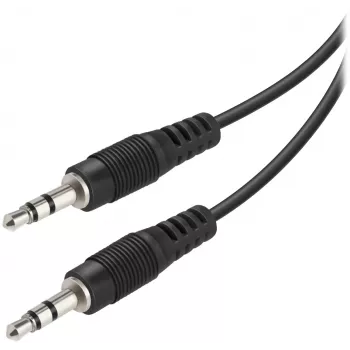 Vivanco audio laidas 3.5 mm – 3.5 mm 1.5 m (VVAJACK15MMK)