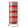 Bialetti 4 Cappuccio Tricolore puodinis pieno plakiklis, 160 ml, su rankine plakimo sistema, itališkas tricolor