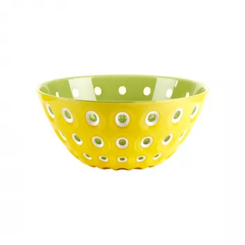 Guzzini Le Murrine patiekalų dubuo 25 cm šafrano geltona/balta/vandens žalia