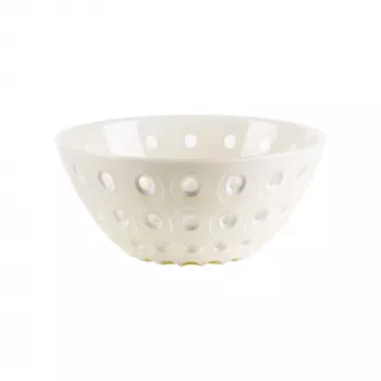 Guzzini Le Murrine Serviravimo dubuo 25 cm Perlų/Balta/Perlų