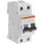 ABB 2CSR275180R0165 RCBO 1P+N 16A C kreivė 30mA AC tipas 6kA 2 moduliai DS201