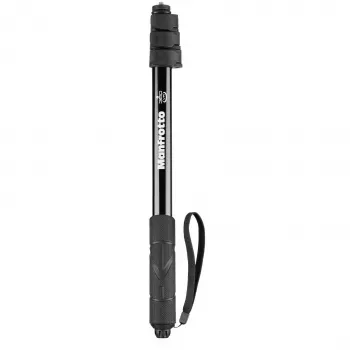Manfrotto MPOLEVR aliumininis prailginimo strypas 360° ir veiksmo kameroms, 4 sekcijos, 66-200 cm, juodos spalvos