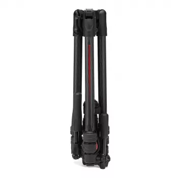 Manfrotto MKBFRTC4GTFB-3W Befree GT anglies pluošto kelioninis trikojis su 3 krypčių skysčio galvute, sukimo fiksatoriais, 10kg apkrova, 164cm maksimalus aukštis, juoda