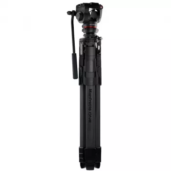 Manfrotto ONE anglies pluošto trikojis su 500X skysčio galvute (MKONEC-500X)