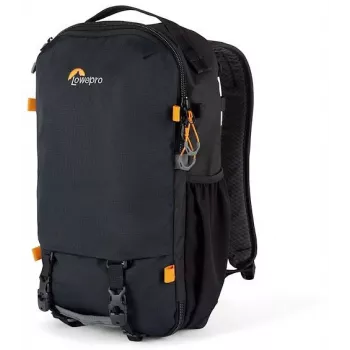 Lowepro Trekker LT BP 150 AW foto kuprinė, juoda, 20L, perdirbto audinio, galinė prieiga, AW dangtelis, skyriai nešiojamam kompiuteriui ir planšetei, trikojo tvirtinimas