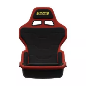 Sabelt SRP-1 Sim Racing Sėdynė, Stiklo pluošto kiautas, Formulės dizainas, Paminkštinta - Racing juoda