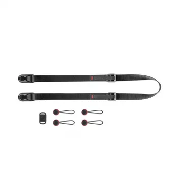 Peak Design L-BL-3 fotoaparato dirželis su Anchor Link sistema, juodos spalvos