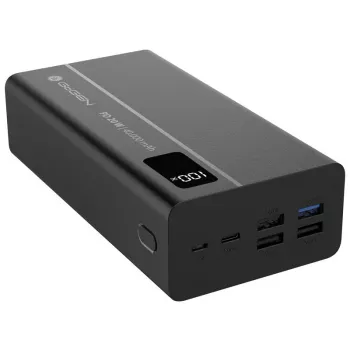GoGEN PB400001 Power Bank 40000 mAh USB-C PD 20W juoda