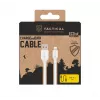 Tactical Stitch Thread USB-A – Lightning kabelis, baltas