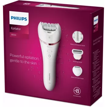 Philips 8000 Series Epiliatorius BRE735/00 šlapiam ir sausam naudojimui