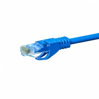 DSIT CAT5e U/UTP tinklo instaliacinis kabelis, 50 m, mėlynas, 100% varis, vientisas, 24 AWG, PVC apvalkalas, urmu