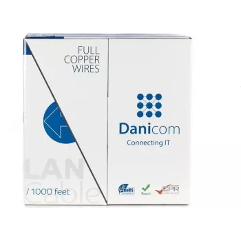 DSIT DANICOM CAT6 UTP 305 m PVC (Fca) varinis tinklo kabelis