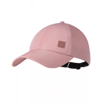 BUFF Summit Cap Solid Powder S/M - bėgimo kepurė iš perdirbto poliesterio, UPF 50+