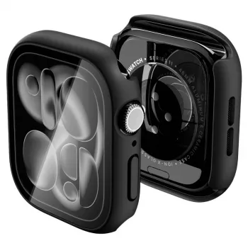 SPIGEN Thin Fit 360 Apple Watch 10 / 11 (46 mm) juoda