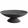Fire Bowl L ketaus lauko židinys, 60 cm skersmens, medienai ir anglims, juodas
