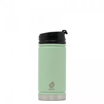 Mizu V5 450ml kavos dangteliu Sea Glass vakuuminis izoliuotas nerūdijančio plieno gertuvės puodelis