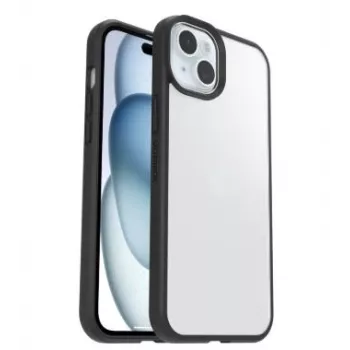 OtterBox React Series dėklas, skirtas Apple iPhone 15 Plus ir iPhone 14 Plus, skaidrus/juodas