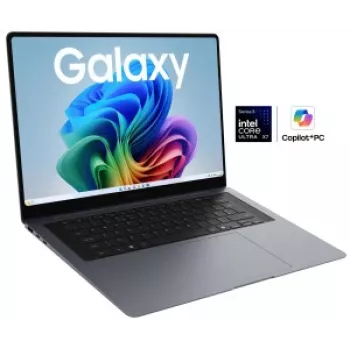 SAMSUNG Galaxy Book6 Pro 16 nešiojamasis kompiuteris, Intel Core Ultra X7 358H, 16" WQXGA+ lietimui jautrus 120Hz, 16 GB RAM, 512 GB SSD, Windows 11 Home