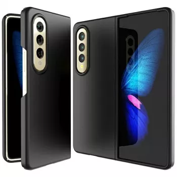 Mercury PC kietas buferinis dėklas, skirtas Samsung Galaxy Z Fold4 - juodas