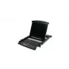 IOGEAR GCL1800 17 inch LCD KVM kombinuota konsolė - 8 prievadų VGA USB PS/2, 1U stelažinė