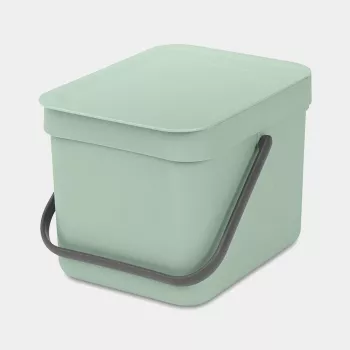 Brabantia Sort & Go šiukšlių dėžė, žade spalvos, 6 L