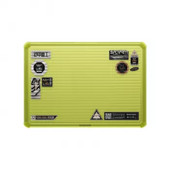 Skinarma Vibron apsauginis dangtelis, skirtas MacBook Neo 13, geltonas